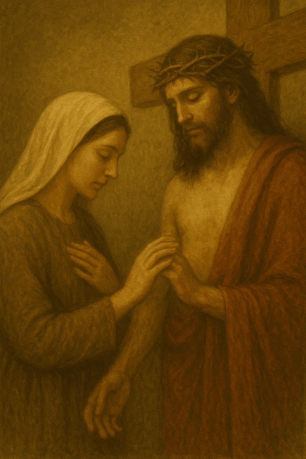 Touching Jesus the Nazarene